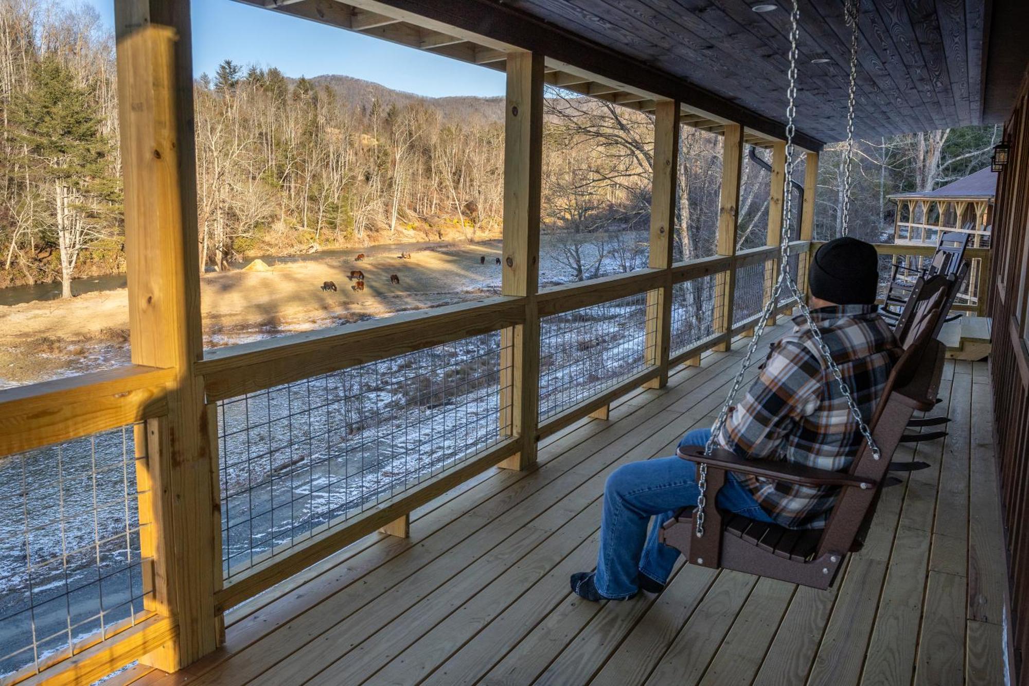 Villa Springmaid Mountain Spruce Pine Exterior foto